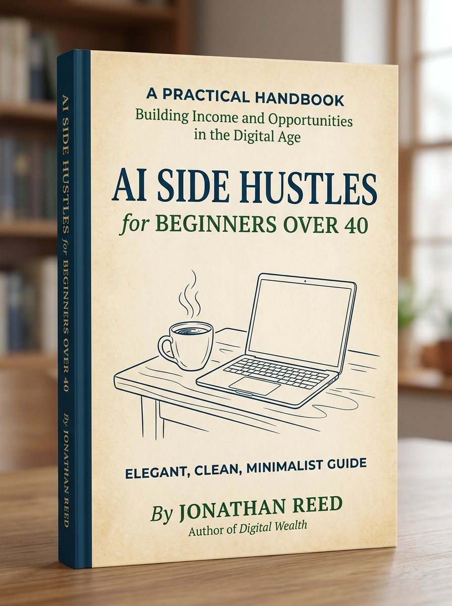 AI Side Hustles for Beginners Over 40 Starter Guide Handbook